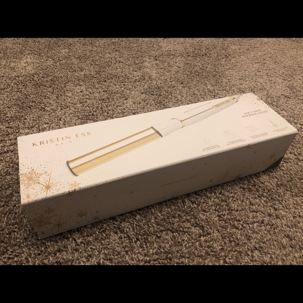 Kristin Ess Pivoting Wand Curling Iron - 1 1/4”